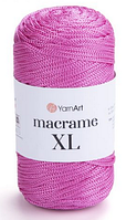 Macrame XL Yarnart(4мм)-140 малиновий
