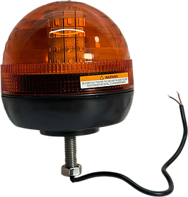 Проблесковый маячок (проблесковый маячок) 12/24В 128х165 резьба болта
