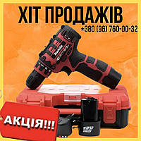 Шуруповерт у кейсі Makita 8282 DWALE RED 12V 3AH Румунія 2 АКб