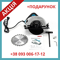 Пила циркулярная дисковая Makita 5704R Ручная циркулярка Макита Электроциркулярка 1200 Вт 4900 об/мин