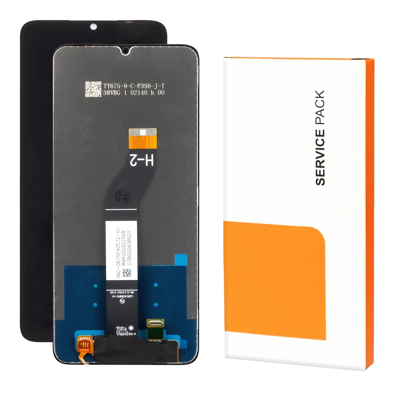 Дисплей XIAOMI Redmi 13C/Poco C65 (2023) Service Pack з чорним тачскрином