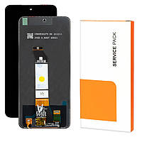 Дисплей XIAOMI Redmi Note 10 (5G)/POCO M3 Pro/Poco M3 Pro (5G) Service Pack с черным тачскрином
