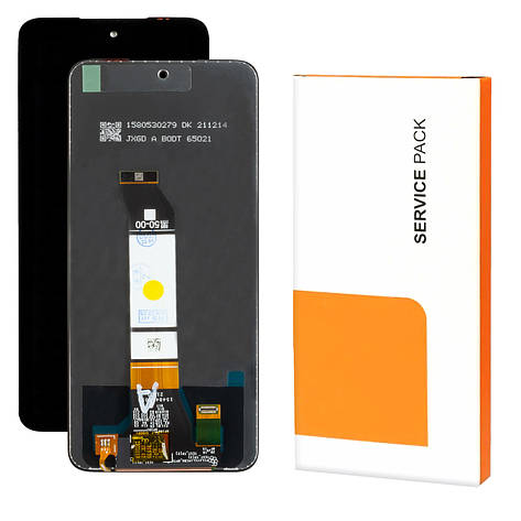 Дисплей XIAOMI Redmi Note 10 (5G)/Note 10T (5G)/Note 11SE/Poco M3 Pro/M3 Pro (5G) Service Pack із чорним тачскрином, фото 1