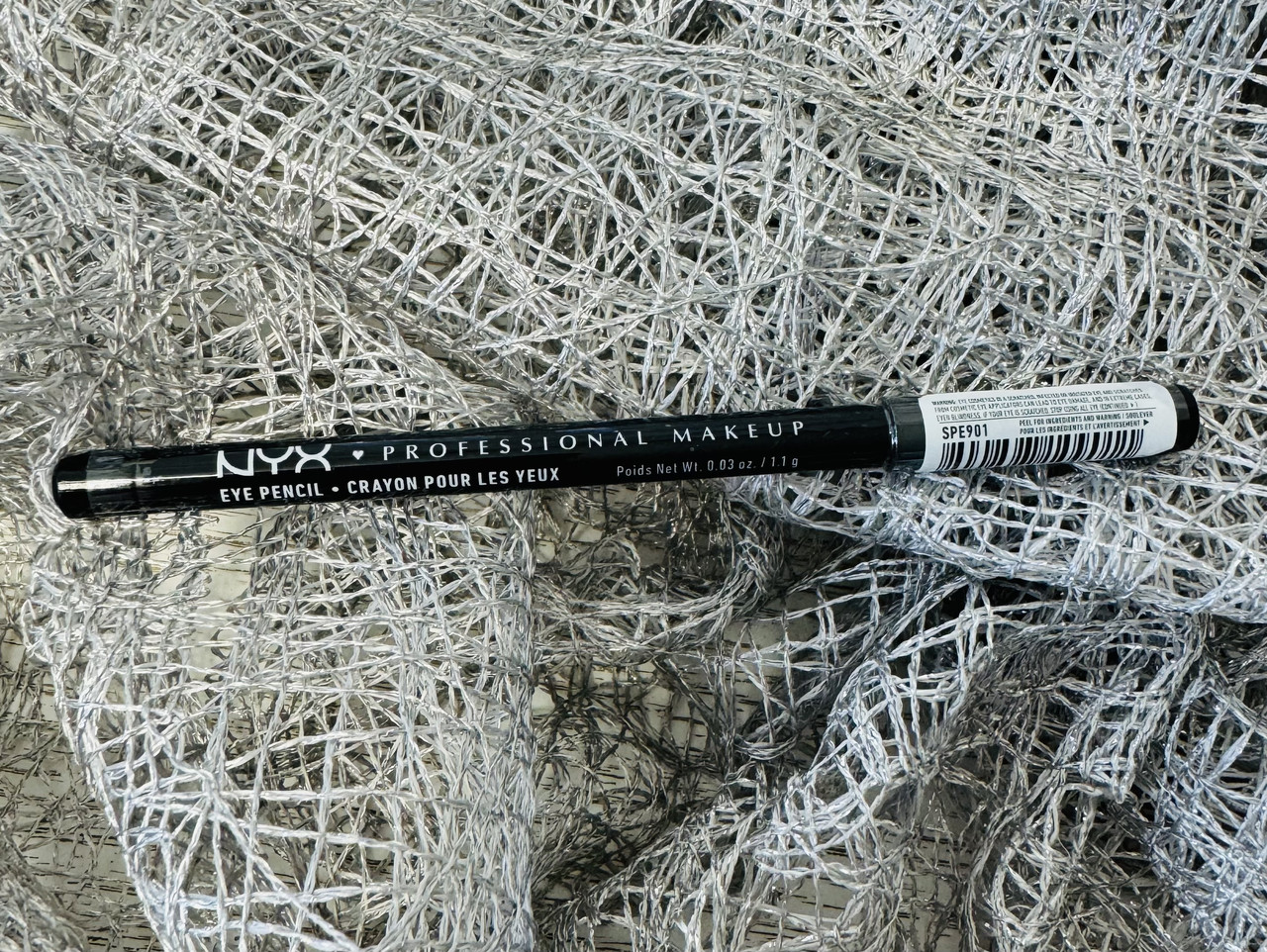 Олівець для очей NYX Black Чорний SPE901