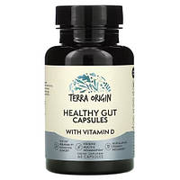 Terra Origin Healthy Gut Capsules with Vitamin D 60 капсул Lodgi