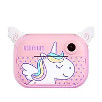 Камера мгновенной печати Infinity Record Happy Childgood Print Camera Unicorn