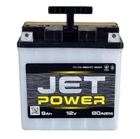 Мото аккумулятор Jet Power 6мтс 9 СП (12вольт/9ампер/плоская клемма)