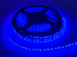 Світлодіодна стрічка 3528-120led-8mm-12В, IP65 синій