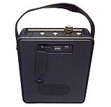 Портативна Bluetooth колонка STOCKWELL W2 9147, чорна, фото 3