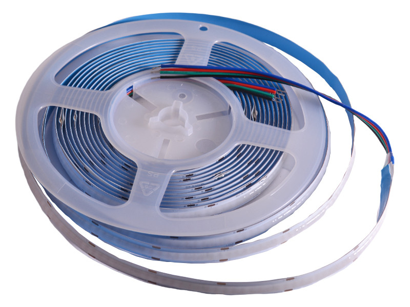 Світлодіодна стрічка COB/FCOB-768led-8mm-24V 14W/m IP20 подвійна плата RGB
