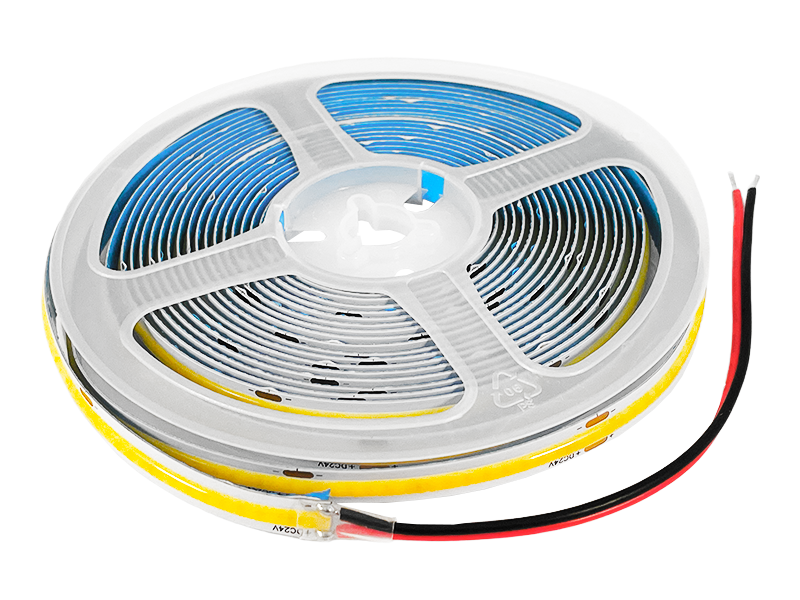 Світлодіодна стрічка СОВ-320led-8mm-24V 9W/m IP20 нейтральний білий 4000-4500K MTK