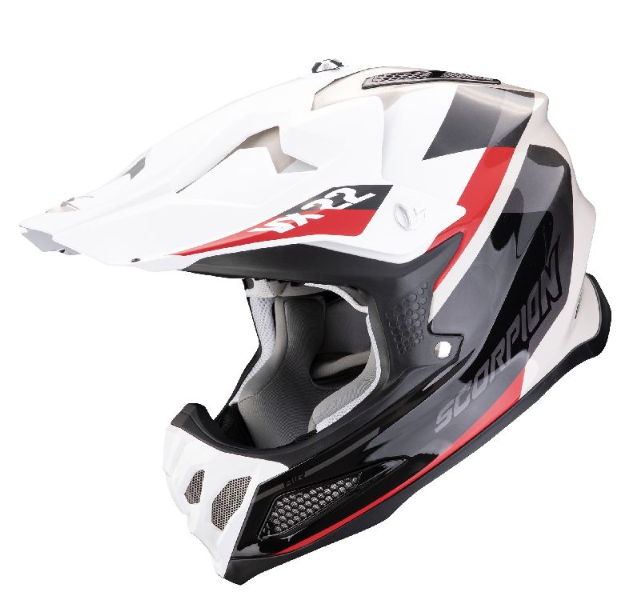 Мотошолом Scorpion VX-22 Air Beta beige-white-black