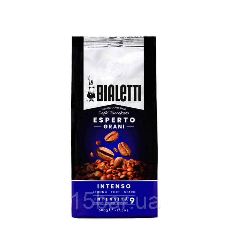 Кава в зернах Bialetti Esperto Grani Intenso 500 г
