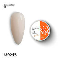 Ga&Ma Universal Gel №040 Comfort - универсальный гель, теплый персиковый, 15 мл