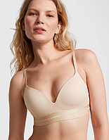 Бюстгальтер Victoria's Secret Pink WEAR EVERYWHERE PUSH-UP WIRELESS BRA Бежевый 34B (75B)