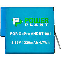 Аккумулятор PowerPlant GoPro AHDBT-801 1220mAh (декодированный)