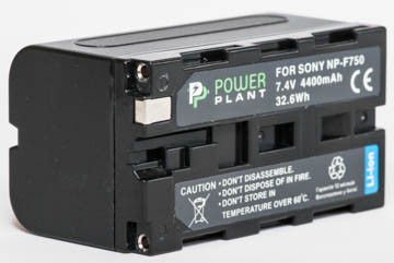 Акумулятор PowerPlant Sony NP-F750 4400mAh
