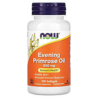 Жирные кислоты NOW Evening Primrose Oil 500 mg, 100 капсул CN10905 VB