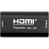 HDMI-ретранслятор (усилитель) PowerPlant 1.4V до 40 м, 4K/30hz (HDRE1)