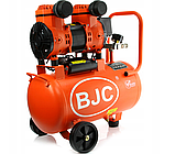 Безмасляний компресор BJC JN1500A 24 л 8 бар електричний компресор безмасляний, фото 2