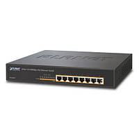 Неуправляемый коммутатор PoE Planet FSD-808P (8-Port 10/100Mbps PoE)