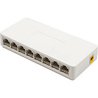 Гигабитный Ethernet коммутатор HiSmart (8-Port 10/100/1000Mbps)