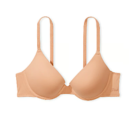 Бюстгальтер Victoria's Secret Pink WEAR EVERYWHERE PUSH-UP BRA Бежевий Пралине 36B (80B)