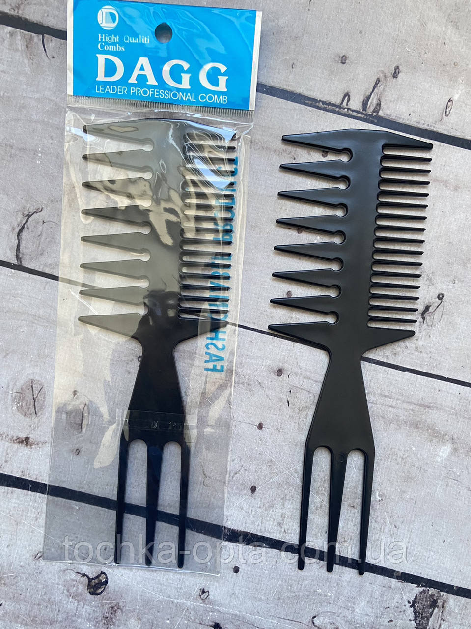 Гребінець тризуб Dagg, фото 1