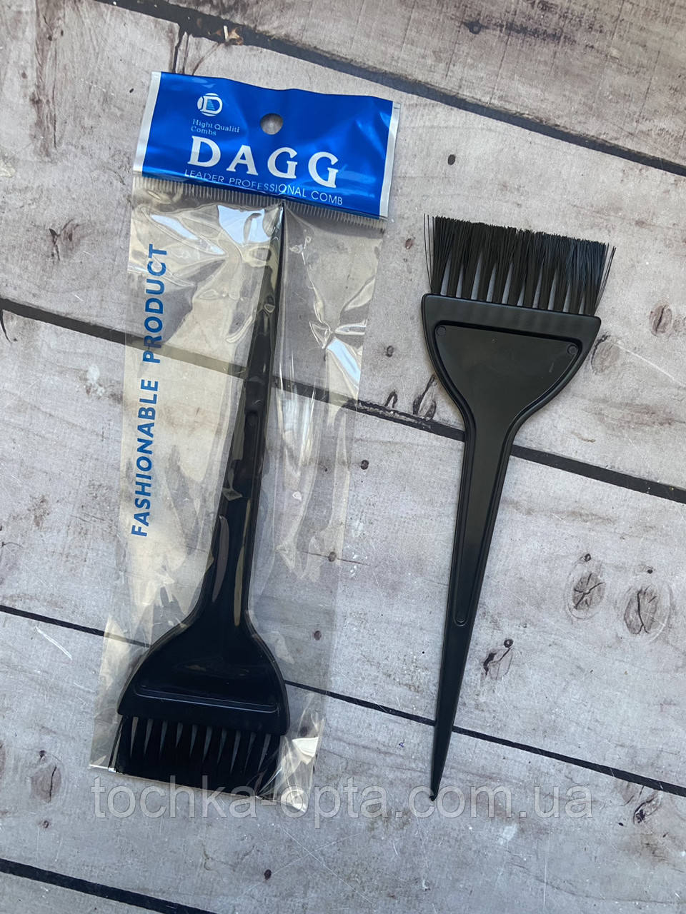 Пензлик для фарбування волосся широкий Dagg, фото 1