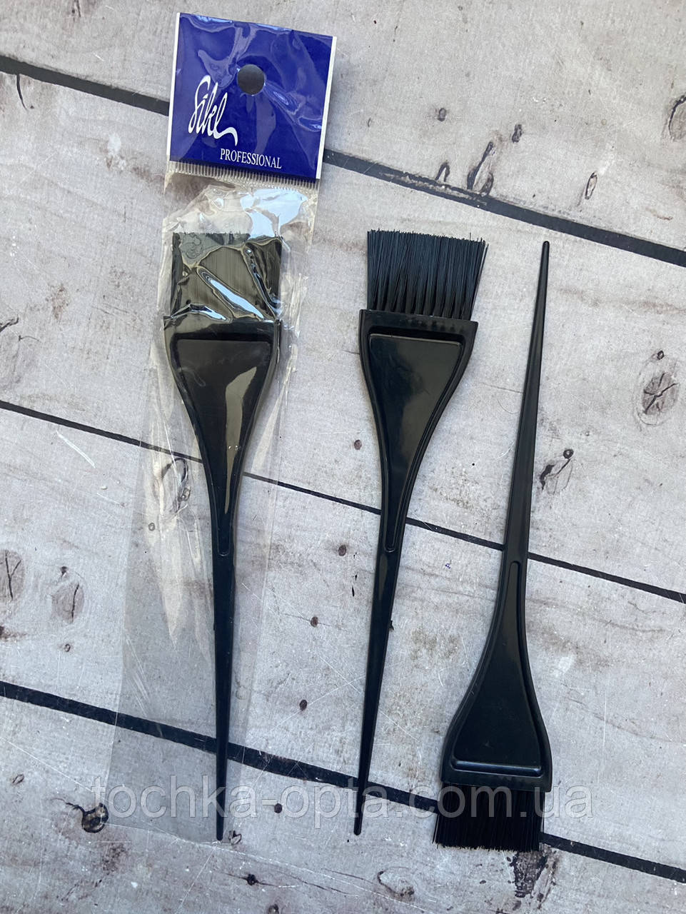 Пензлик для фарбування волосся вузький, фото 1