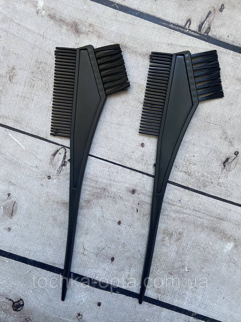 Пензлик для фарбування волосся з гребінцем, фото 1