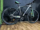 Гірський велосипед рама 19" обладнання Shimano 21 швидкість гідравлічні гальма Logan Crosser Solo 29", фото 5