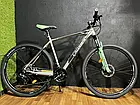 Гірський велосипед рама 19" обладнання Shimano 21 швидкість гідравлічні гальма Logan Crosser Solo 29", фото 6