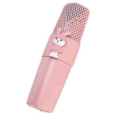 Караоке мікрофон дитячий LOSSO KIDS K9 Premium, рожевий