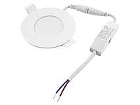 Светильник светодиодный врезной Lemanso LM1023 Комфорт DownLight 3W 120Lm 4500K круглый