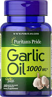 Puritan's Pride Garlic Oil 1,000 mg 100 капсул HS