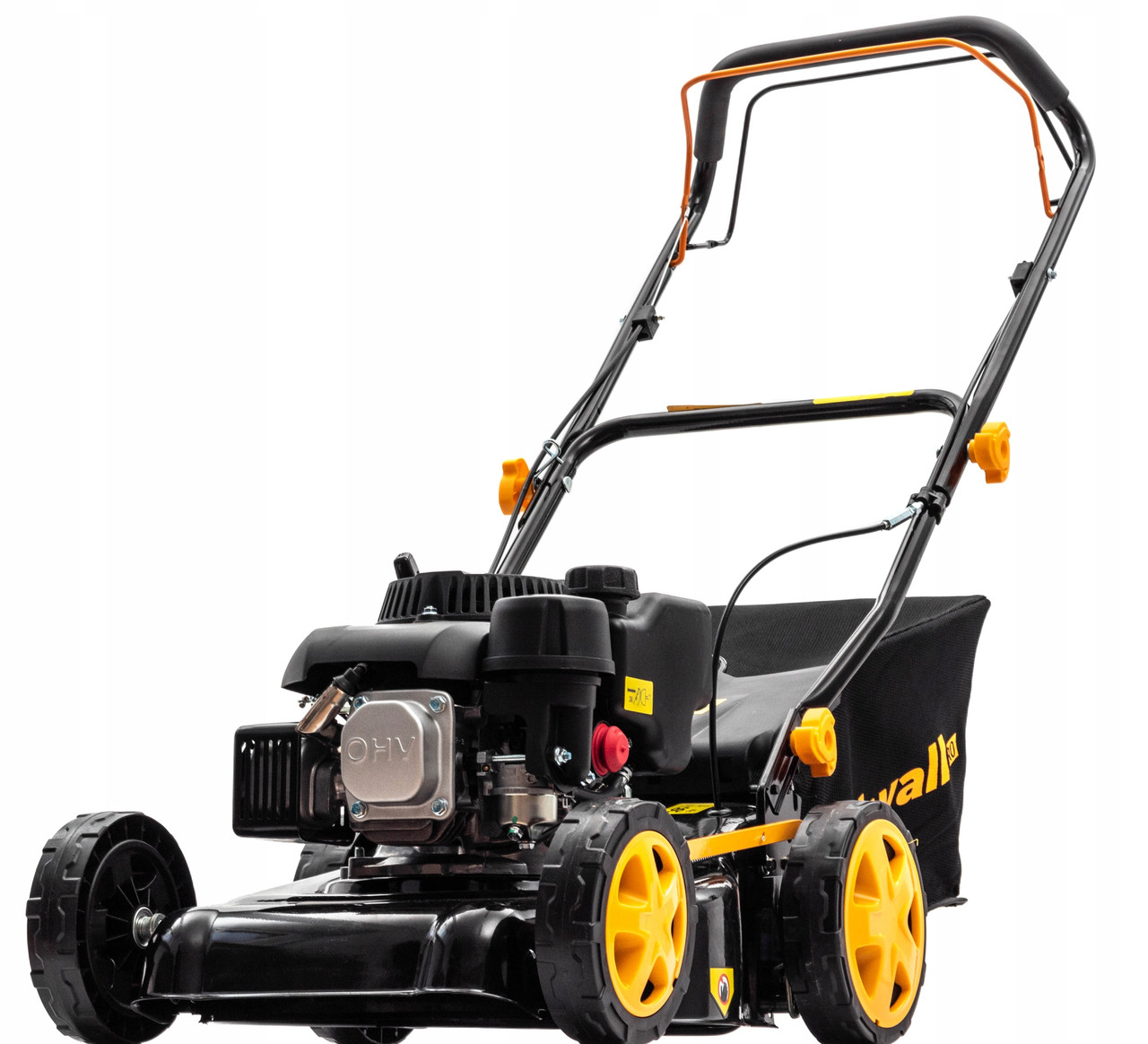 Бензинова газонокосарка Riwall з кошиком 45 л, фото 1