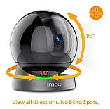 Wi-Fi IP камера IMOU Rex 3D 5MP | Ultra HD 2688x1620 px | 360° | Сповіщення на телефон, фото 2