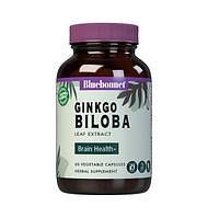Натуральная добавка Bluebonnet Ginkgo Biloba, 60 вегакапсул HS