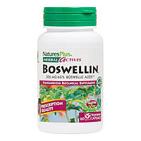 Натуральная добавка Natures Plus Herbal Actives Boswellin 300 mg, 60 вегакапсул HS