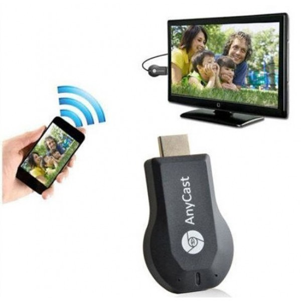 Медиаплеер беспроводной ретранслятор Miracast AnyCast M4 Plus hdmi со встроенным Wi-Fi модулем для iOS/Android - фото 2 - id-p2198555288