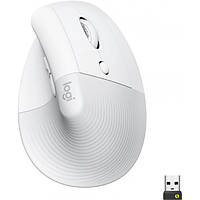 Иша Logitech Lift Vertical Ergonomic Wireless/Bluetooth White