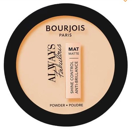 Матувальна компактна пудра для обличчя Bourjois Always Fabulous Matte Powder 108 Apricot Ivory, 10 г, фото 1