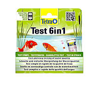 Набор индикаторных тестов для воды Tetra Pond Test 6in1 25 шт.