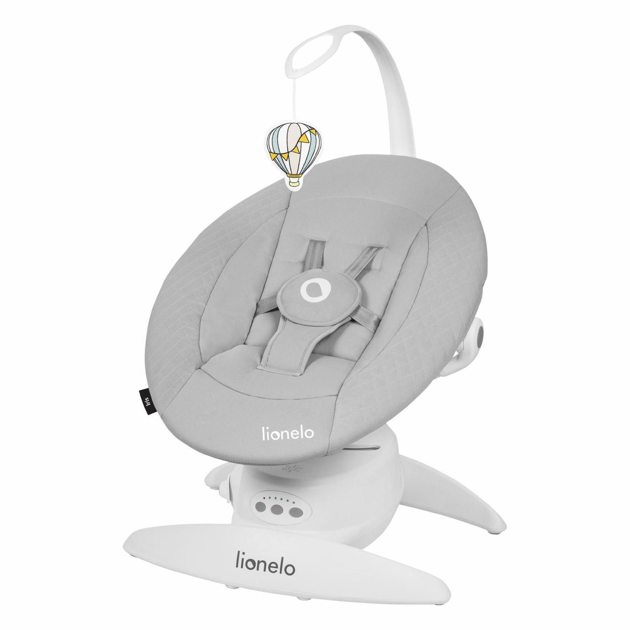 Крісло-гойдалка Lionelo IRIS GREY CONCRETE
