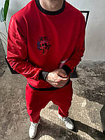 Спортивний костюм чоловічий Принтований костюм Стильний костюм унісекс Костюм світшот штани Костюм