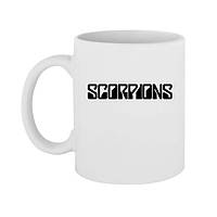 Чашка з принтом Scorpions (стандартна ємність 330мл)