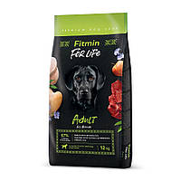 Корм для собак Fitmin dog For Life Adult all breeds 12 кг