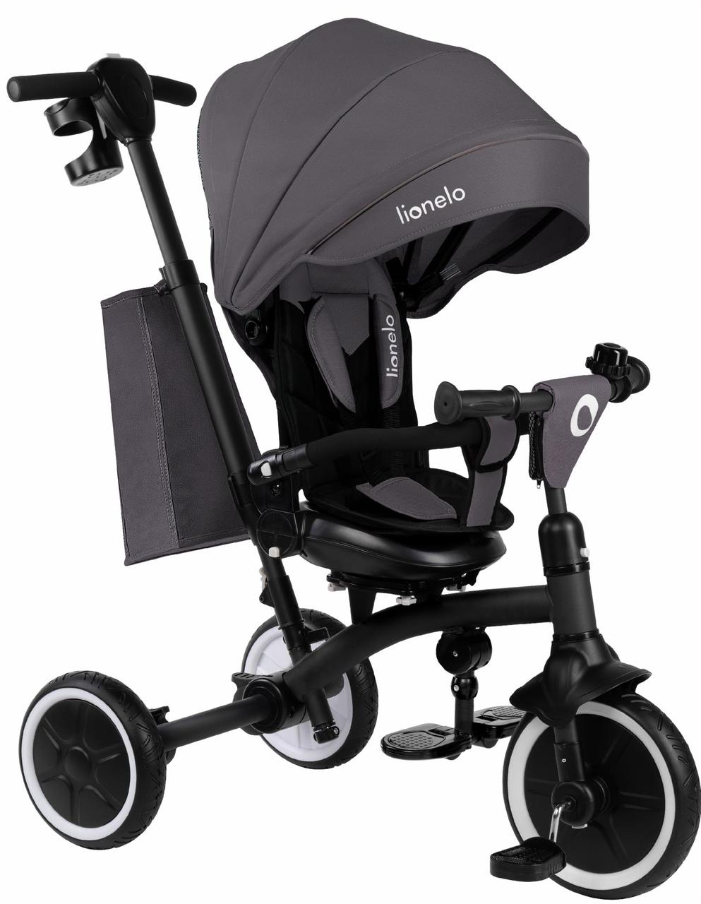 Дитячий велосипед Lionelo TRIS PLUS GREY STONE