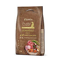 Корм для собак Fitmin dog Purity Rice Semimoist Rabbit&Lamb 4 кг
